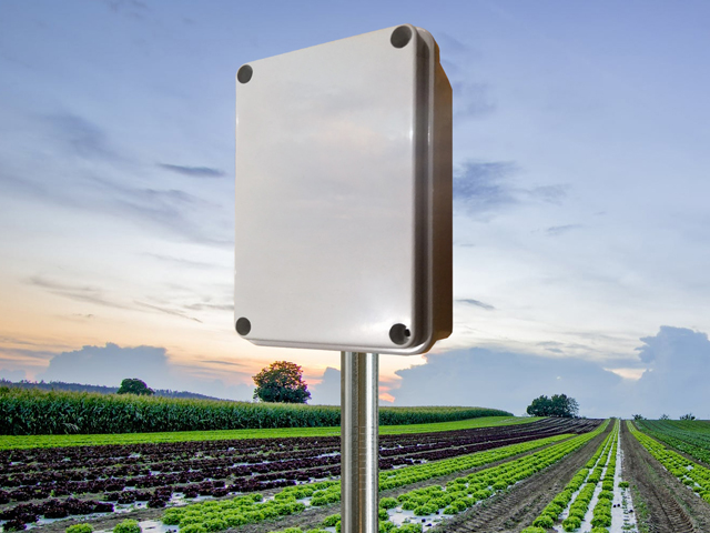AS1 rilvatore temperatura e umidità campo agricolo